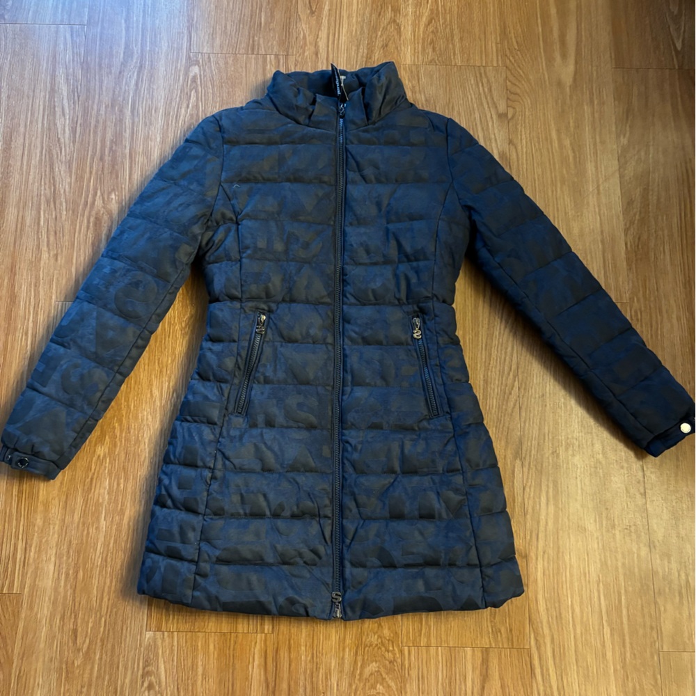 Desigual Navy Puffer Jacket